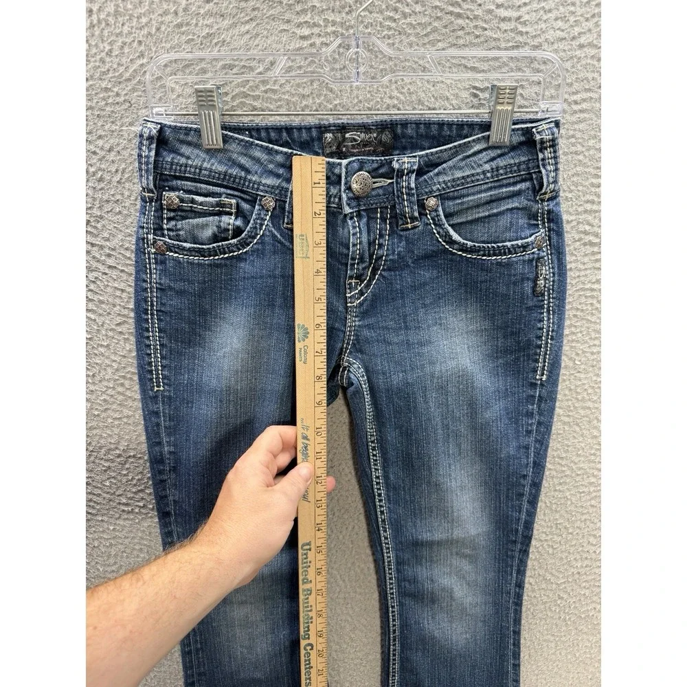 Silver Jeans logo back